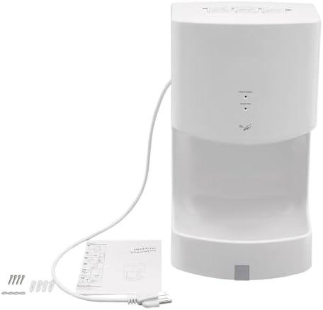 Automatic Hand Dryer with Drain Tank and Drip Tray