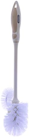 Superio Toilet Bowl Brushes with Lip Beige 3-Pack Heavy Duty