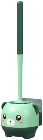 Cute Bear Toilet Brush Set with Holder 1
