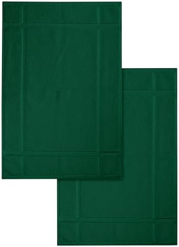 Ample Decor Thick Cotton Bath Mats Set of 2