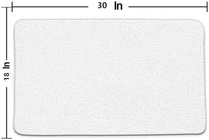GCTNBJL Christmas Bath Mat 18x30 Inch 1