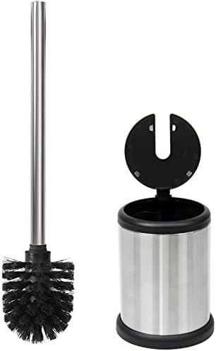 Casaphoria Stainless Steel Toilet Brush and Holder Set