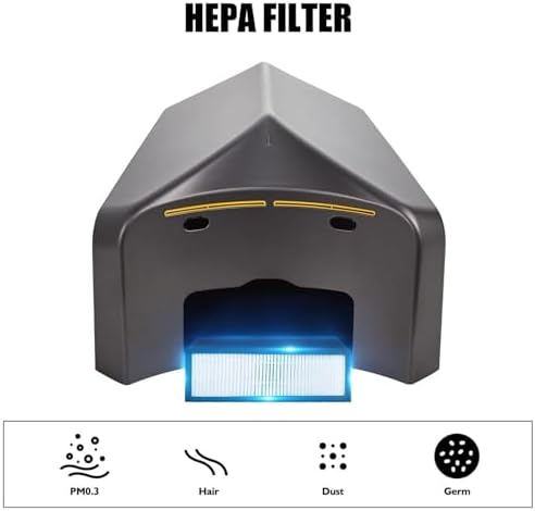 LMYYDES Automatic Hand Dryer Wall Mounted 240x240x230mm Black