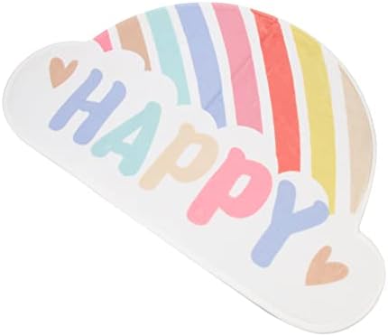 Rainbow Bath Mat Anti-Skid Bathroom Rug for Kids
