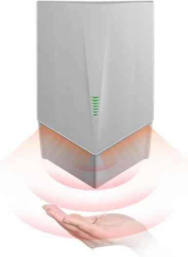 YIAAWEI 1200W Commercial Sensor Hand Dryer - Grey