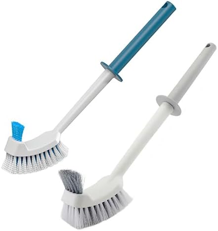 2Pack Toilet Brush for Bathroom Flexible and Durable