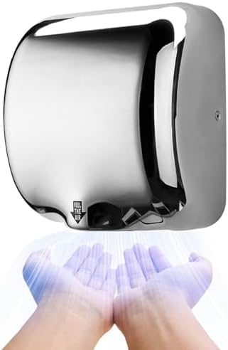 1200W Smart Touch-Free Hand Dryer for Kitchen and Bathroom