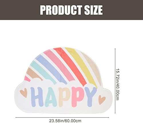 Carpet Semi-Circular Area Rug Grey Bath Mat Entry Door Rugs