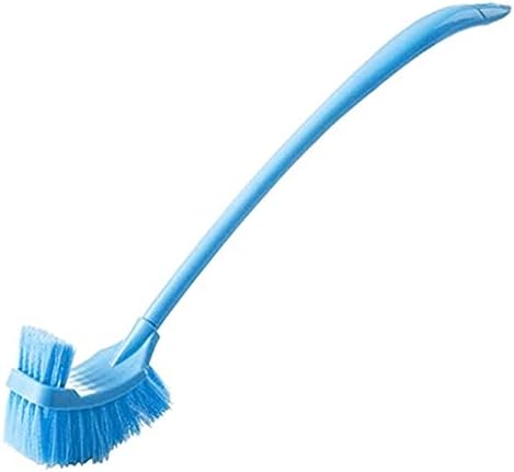 Long Handle Double Sided Toilet Brush with Holder 1