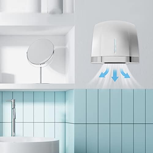Fifizoo High Speed Quiet Hand Dryer with Hot Cold Control