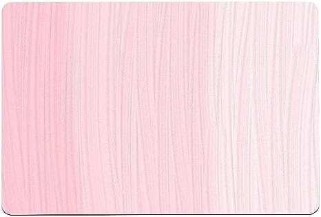Ineffablex Cute Pink Gradient Bath Mat Quick Dry
