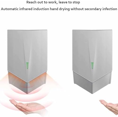 YXCUSAM Electric Hand Dryer with Induction Sensor - Black