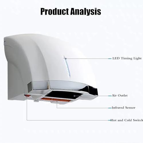 Hi-Speed Touchless Hand Dryer for Bathrooms