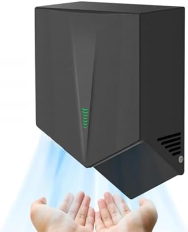 JIXDILO High-Speed Automatic Hand Dryer Black 235x144x39cm