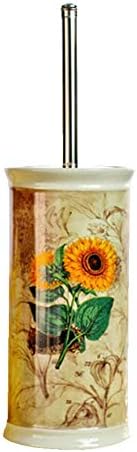 Kanazz Sunflower Toilet Brush Set