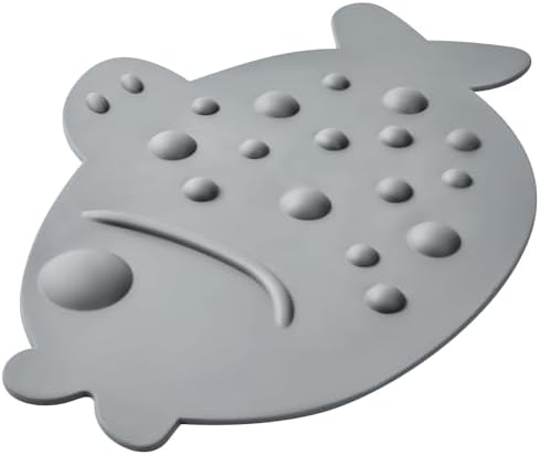 Non-Slip Baby Fish Mat with Strong Suction Cups for Kids