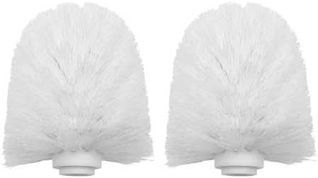 Jeukwud 2pcs Toilet Brush Replacement Head