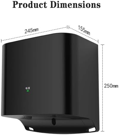 Intelligent High Speed Hand Dryer with Cold Hot Air