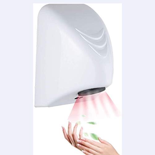 Commercial Touchless Hand Dryer 1250W White ABS Eco-Friendly