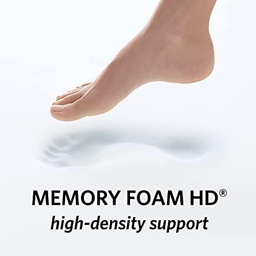 MICRODRY SoftLux Bath Mat - 24x58 Memory Foam Skid-Resistant