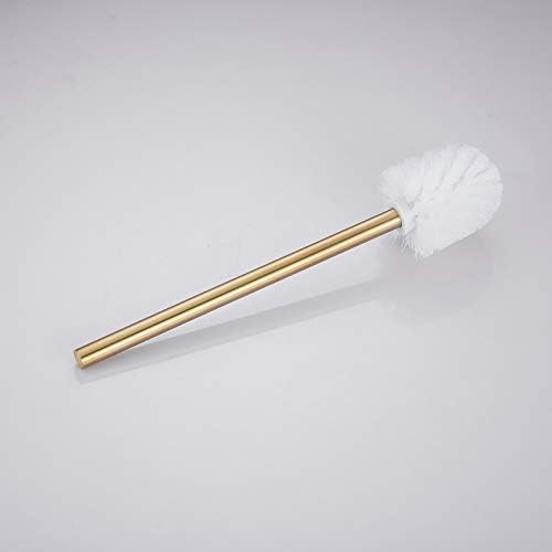 Gudetap Toilet Brush Holder Set with Brush Brushed Gold GT21109BG