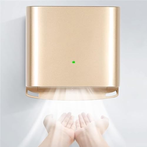 HENGCMM Gold Touchless Hand Dryer 1250W Automatic