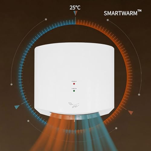 icVantA Automatic Induction Hand Dryer with HotCold Air 1