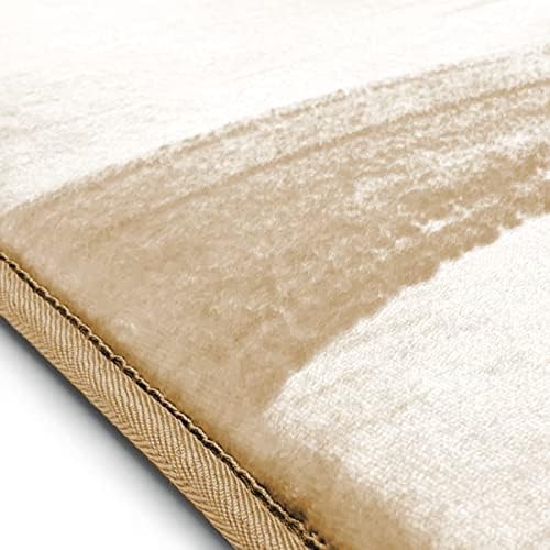 MICRODRY SoftLux Bath Mat - 24x58 Memory Foam Skid-Resistant