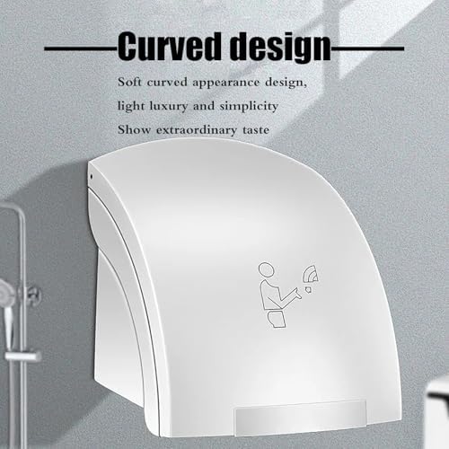 Commercial Hand Dryer with Auto Sensor and Quiet Operation