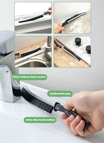 20Pcs Crevice Cleaning Brush Set for Home and Kitchen