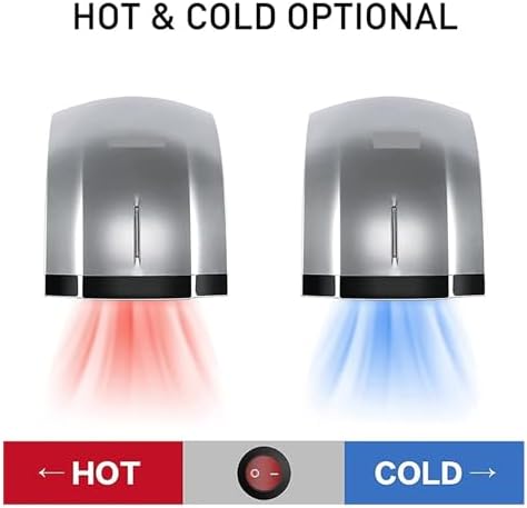 LZDOYY Hi-Speed Auto Hand Dryer with Cold Hot Mode