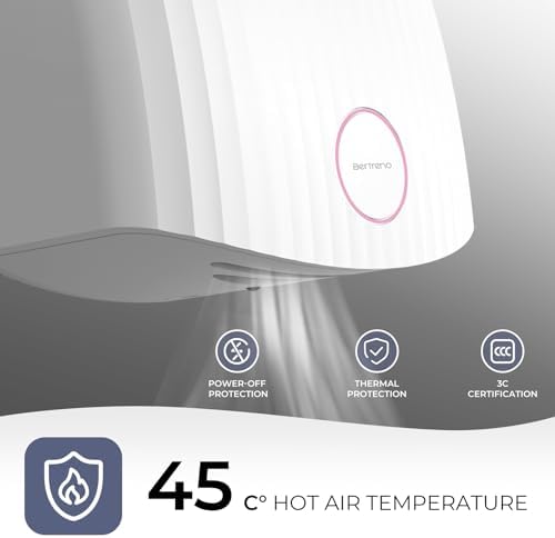 Bertreno Commercial Hand Dryer with LED Light