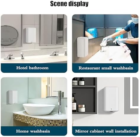 Automatic Touchless Hand Dryer Low Noise Wall Mounted
