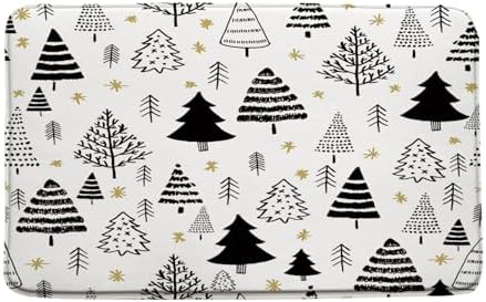 GCTNBJL Christmas Bath Mat 18x30 Inch 1