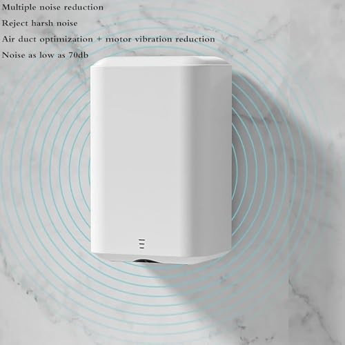 Quiet Touchless Hand Dryer for Home and Bathroom Use