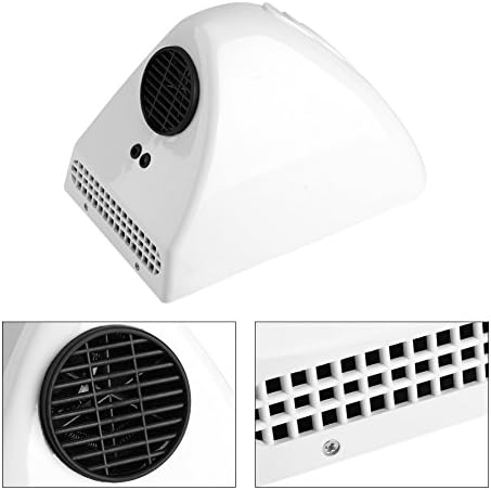 Mini Automatic Hand Dryer with Sensor 600W White ABS