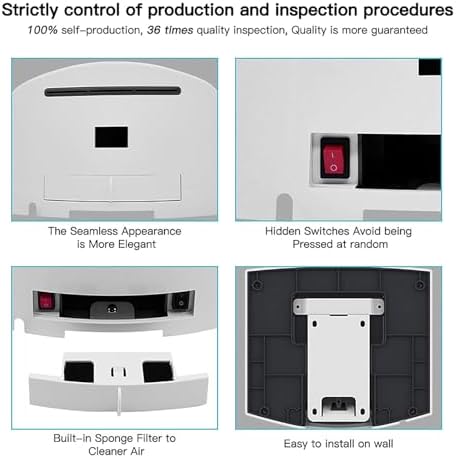 icVantA Automatic Induction Hand Dryer with HotCold Air 1