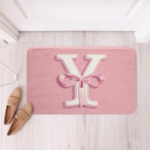 jejeloiu Dreamy Bow Bath Mats for Bathroom