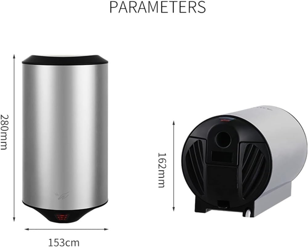 1250W Stainless Steel Automatic Hand Dryer