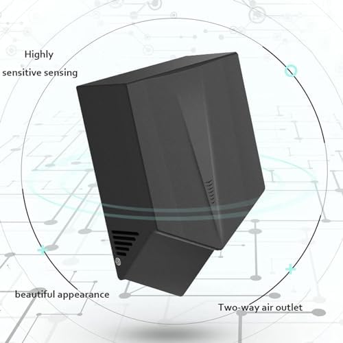 YXCUSAM Electric Hand Dryer with Induction Sensor - Black