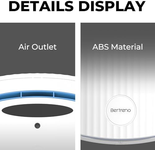 Bertreno Commercial Hand Dryer with LED Light