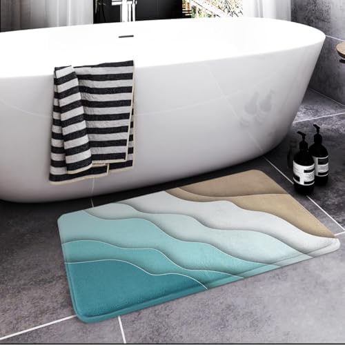 Britimes Bath Mat 16x24 Inches Microfiber