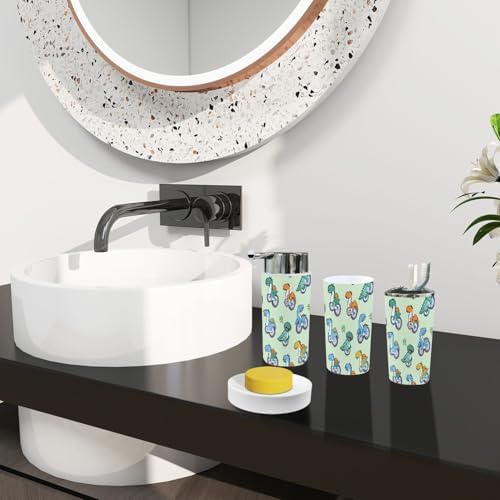 Boho Style Bathroom Accessories Set 6 Piece