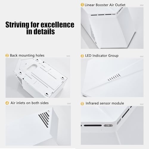 Automatic Induction Hand Dryer with High Speed Airflow