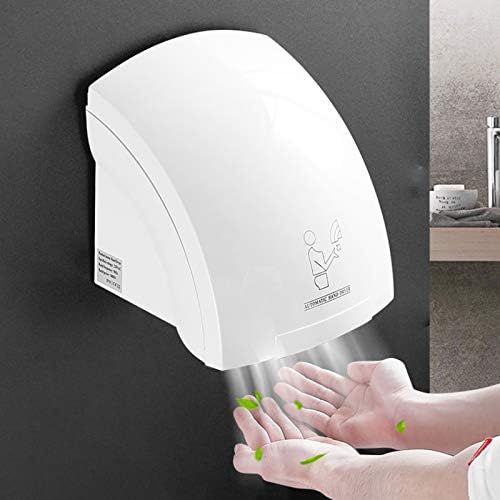 Commercial Touchless Hand Dryer 1800W High Speed Wall Mounted