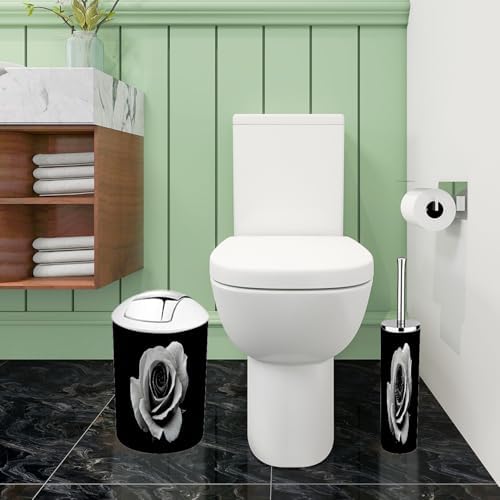 Bathroom Accessory Set 6 Piece Boho Style