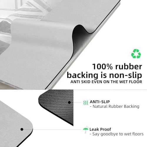 Super Absorbent Diatomaceous Earth Bath Mat 1