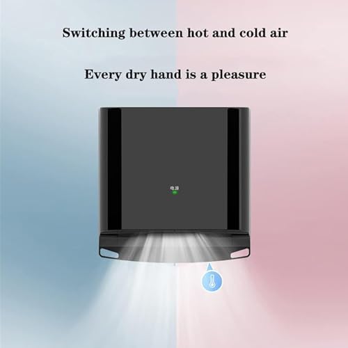 HENGCMM Automatic Hand Dryer Touchless Wall Mount