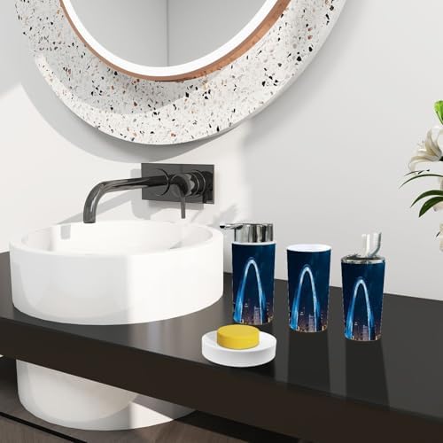 TRANQDEHOM Bathroom Accessory Set 6 Piece