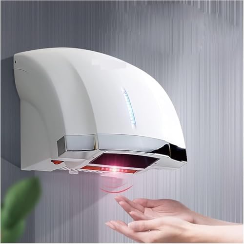 Commercial High-Speed Sensor Hand Dryer with 1800W Power